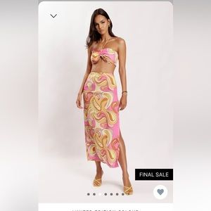 Psychedelic skirt from Meshki. Never wore. Perfect condition.